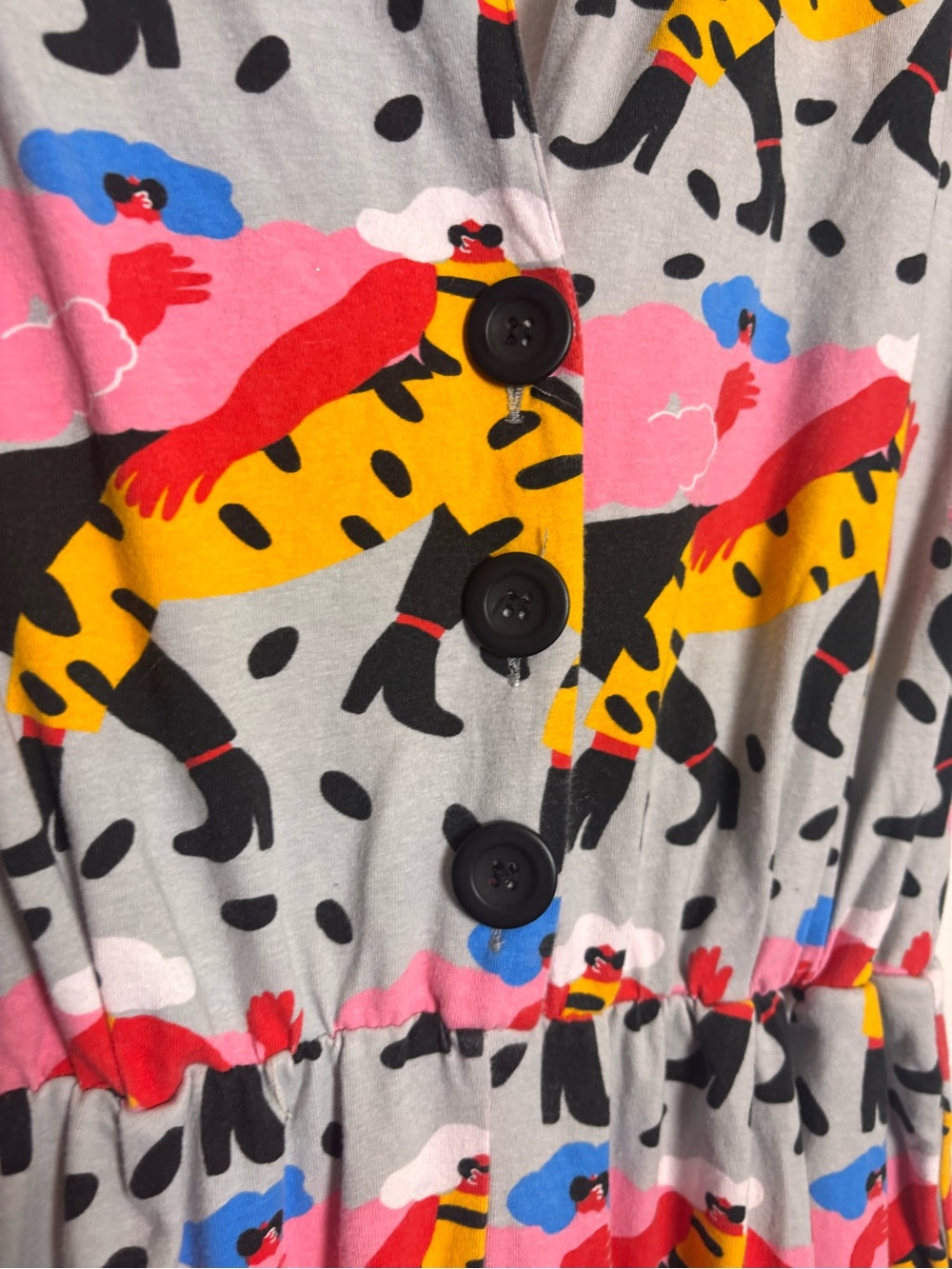 Nooworks Colorful Dancing Ladies Magic Suit Coveralls Jumpsuit - Picture 11 of 12